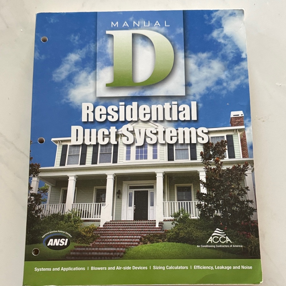 Residential Duct Systems Manual